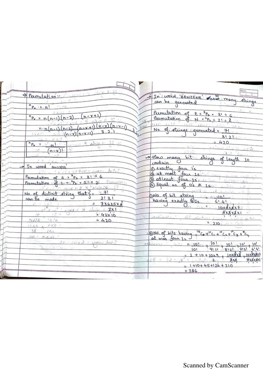 Discrete Mathematics Notes PDF — page 71