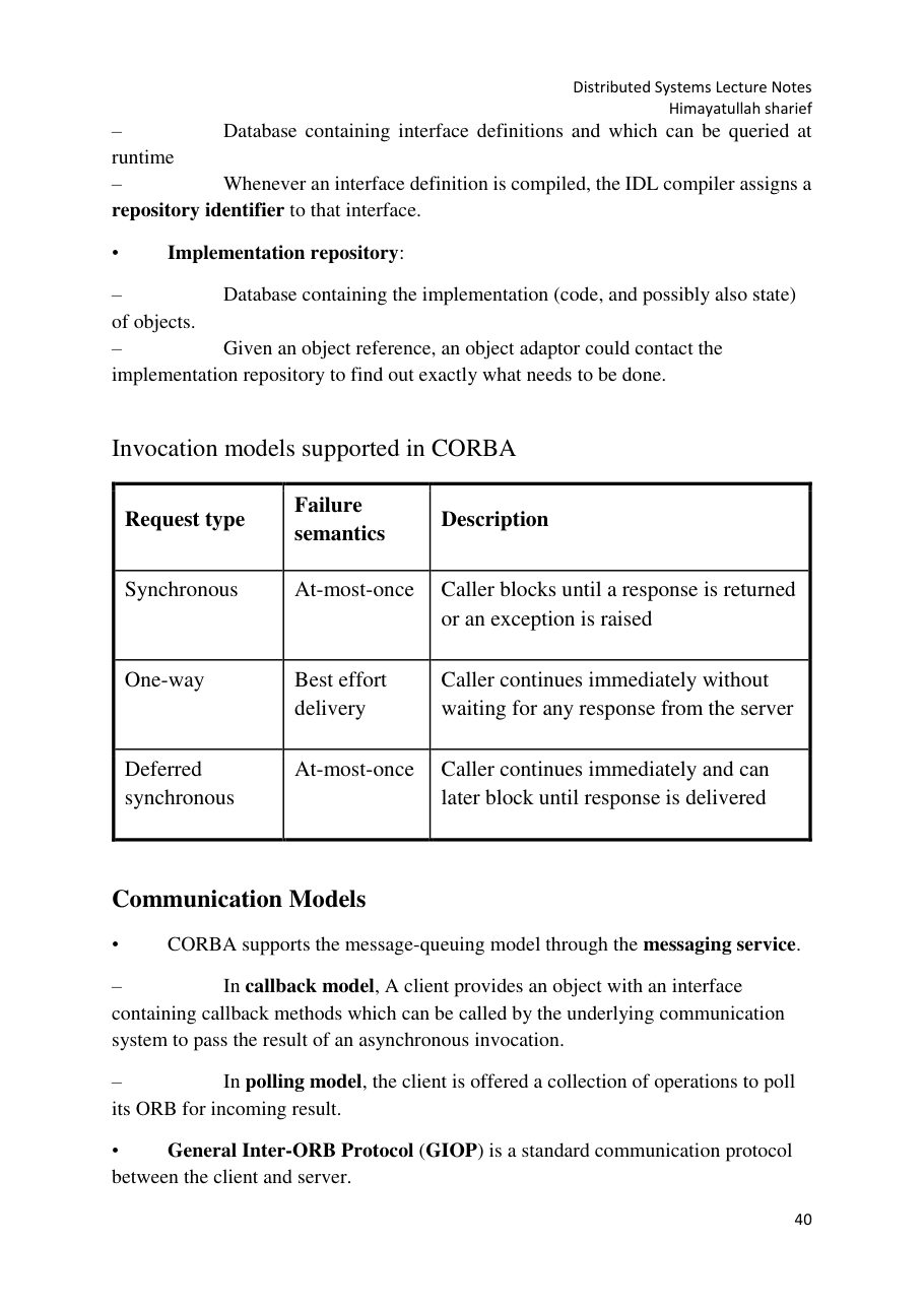 Distributed Systems Lecture Notes — page 41