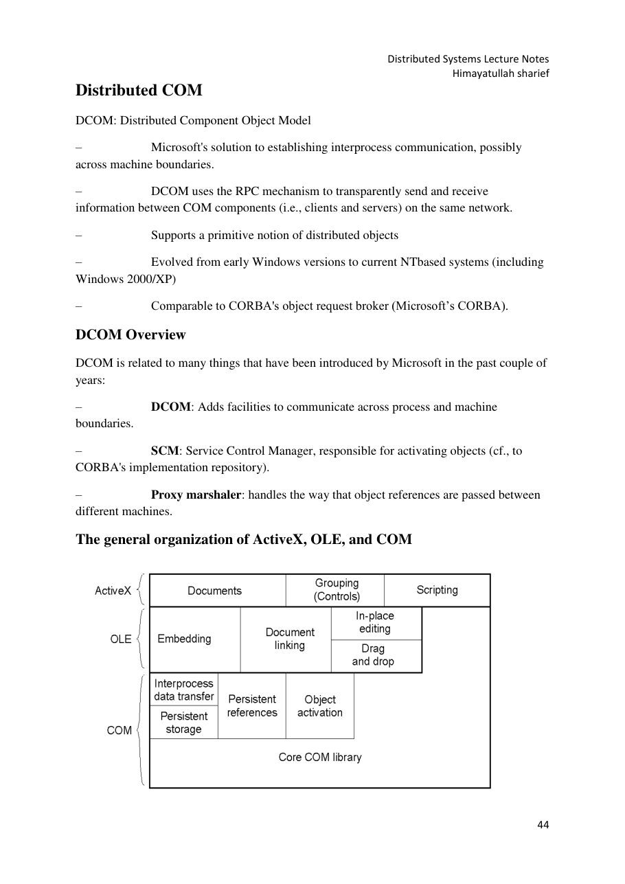 Distributed Systems Lecture Notes — page 45