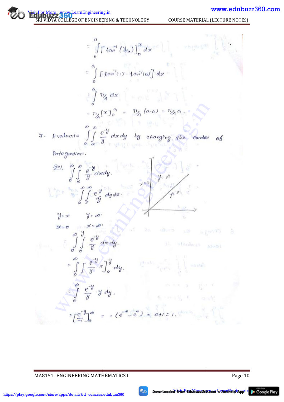 Engineering Mathematics I Lecture Notes — page 156