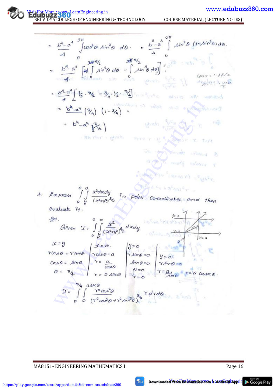 Engineering Mathematics I Lecture Notes — page 162