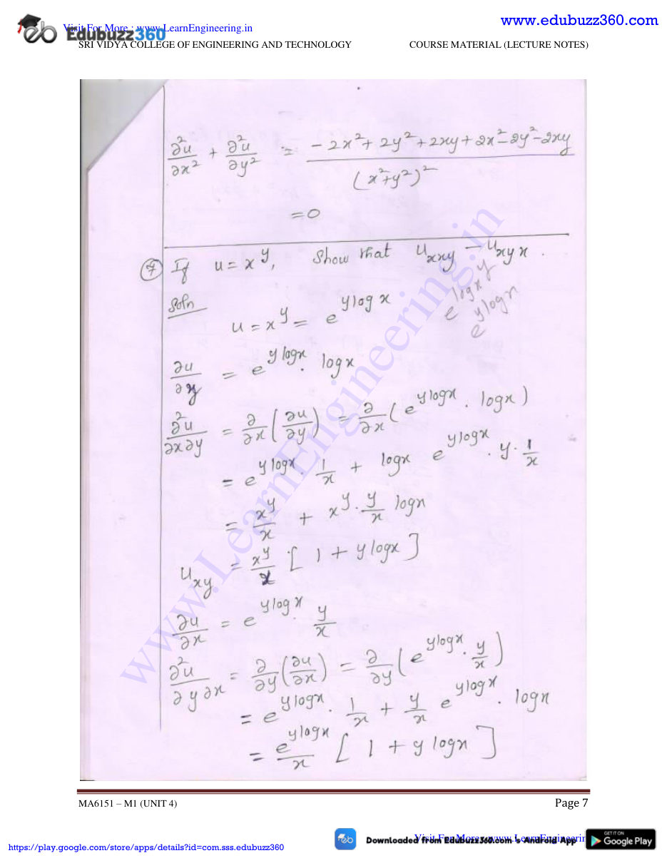 Engineering Mathematics I Lecture Notes — page 42
