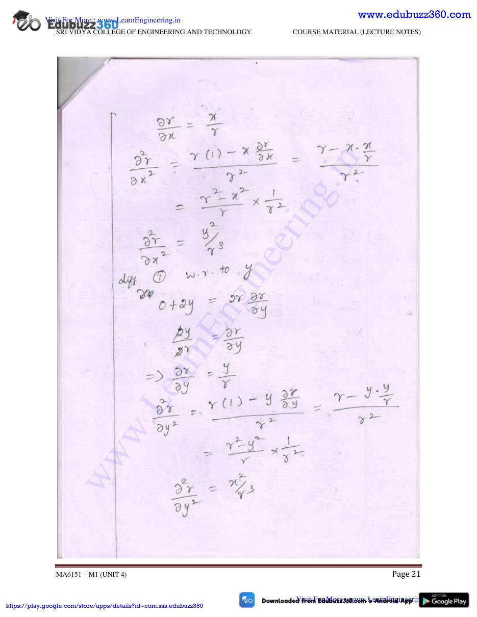 Engineering Mathematics I Lecture Notes — page 56