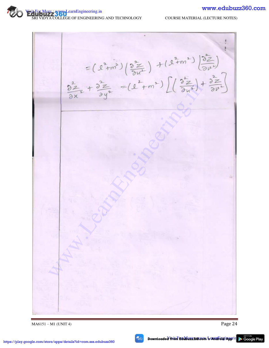 Engineering Mathematics I Lecture Notes — page 59