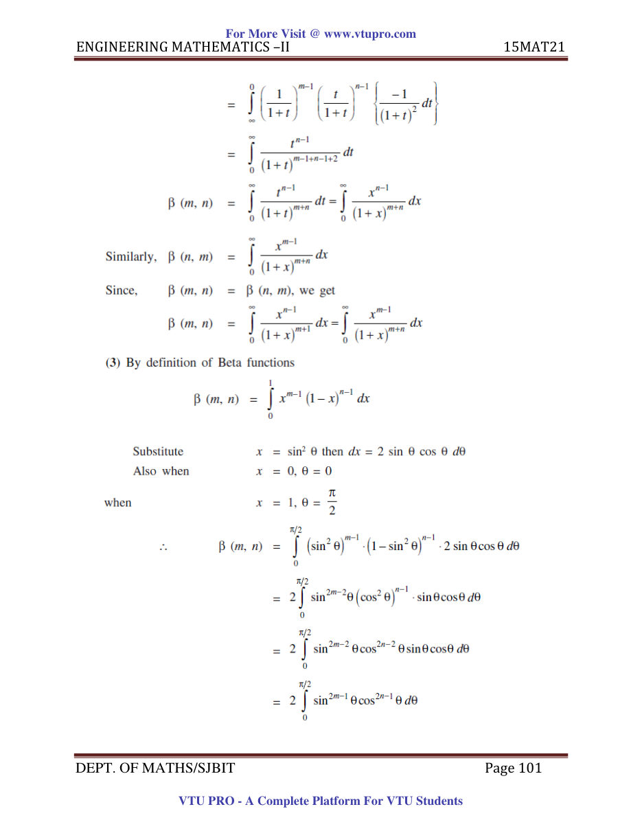 Engineering Mathematics II — page 101