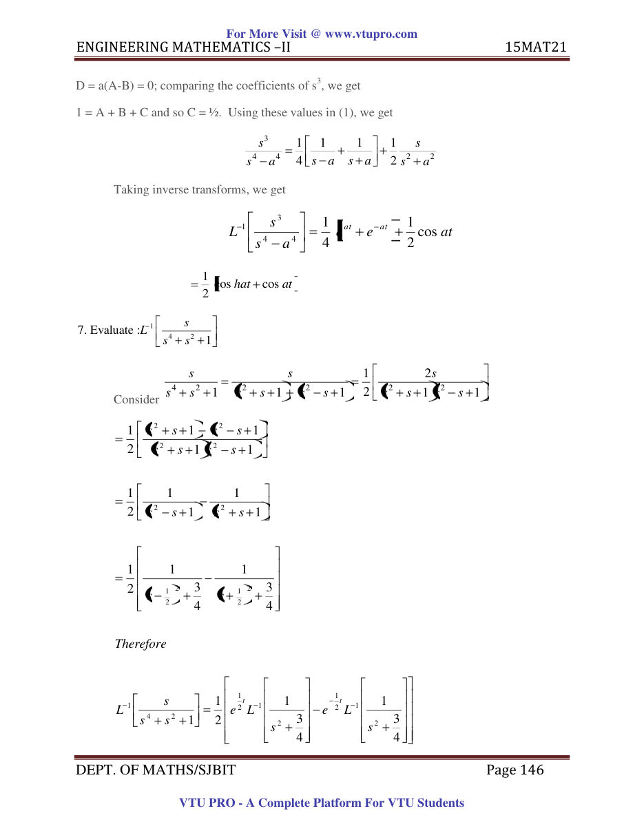 Engineering Mathematics II — page 146