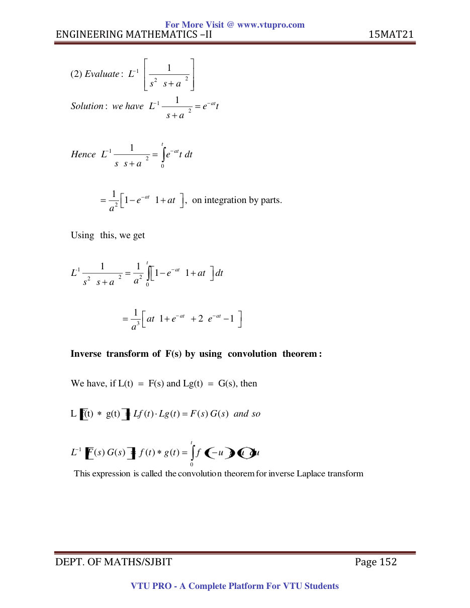 Engineering Mathematics II — page 152
