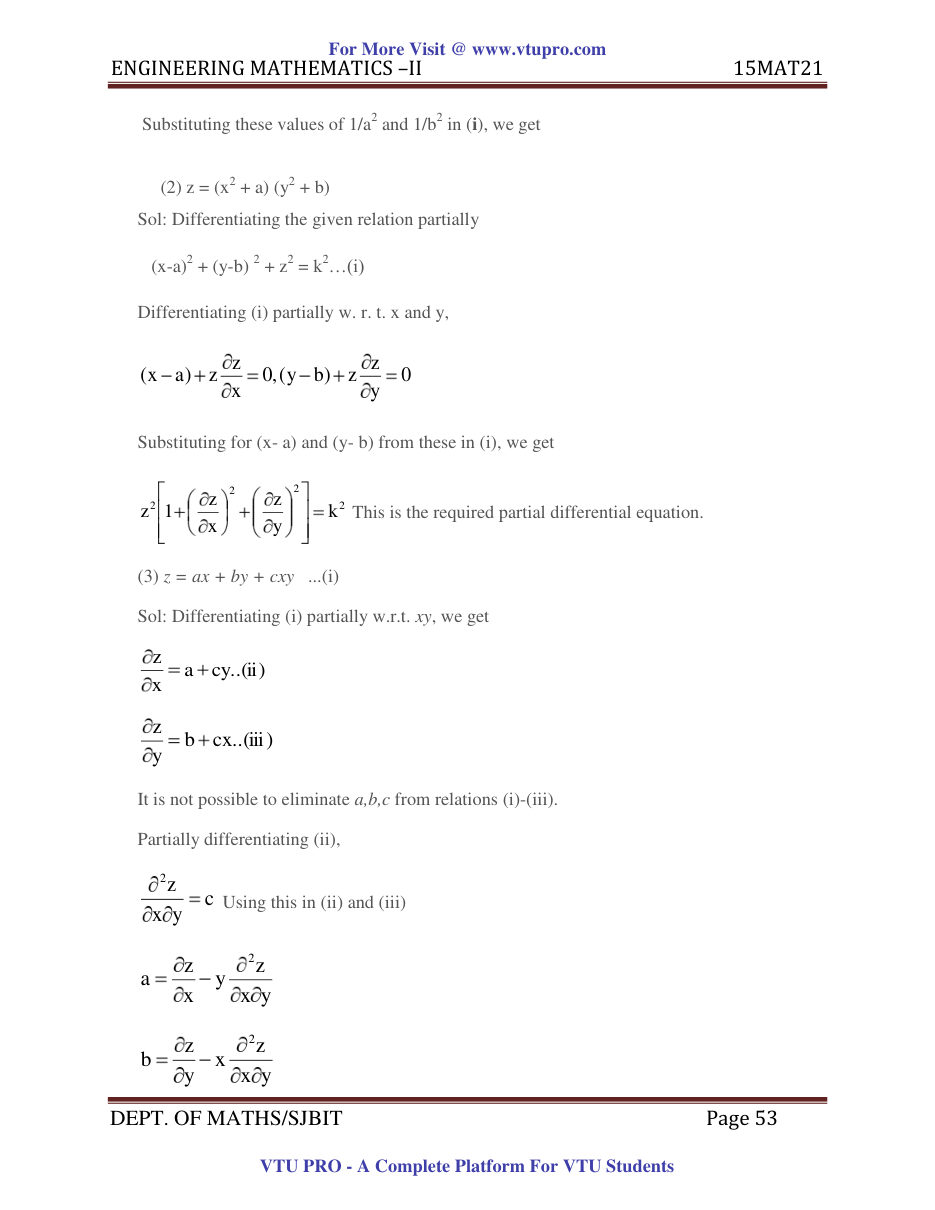Engineering Mathematics II — page 53