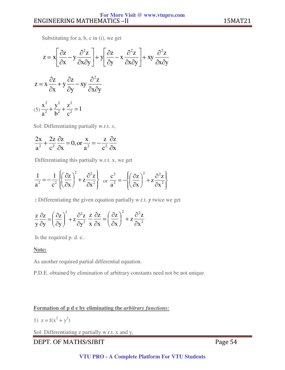 Engineering Mathematics II — page 54