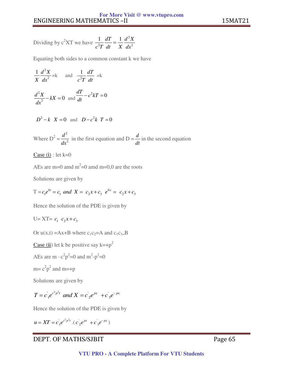 Engineering Mathematics II — page 65