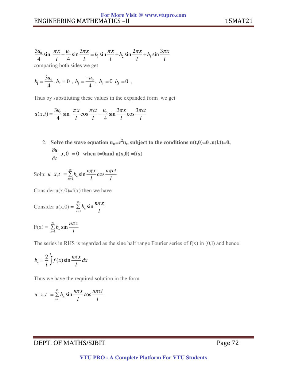 Engineering Mathematics II — page 72