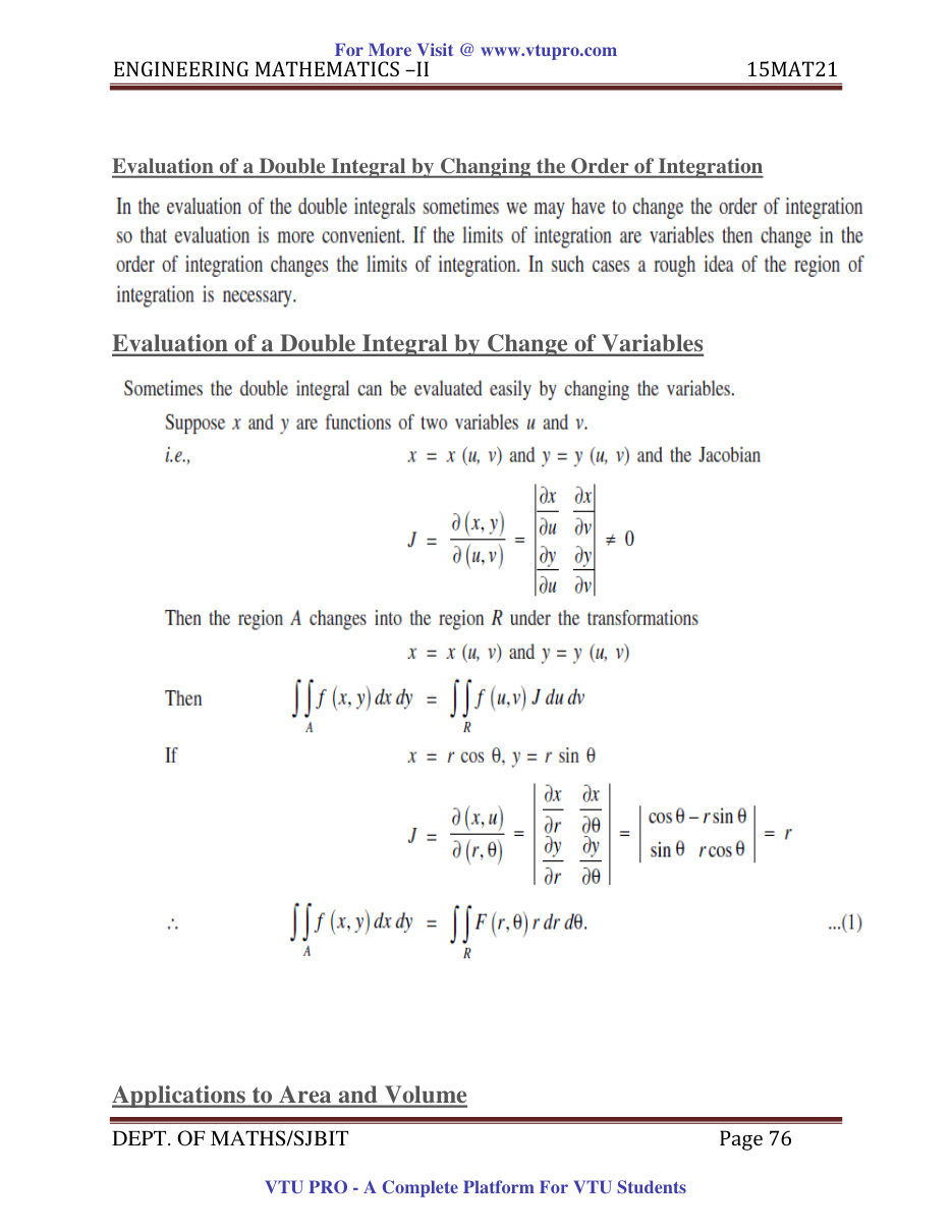 Engineering Mathematics II — page 76