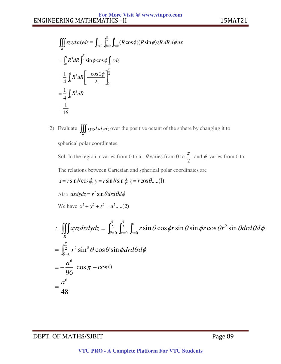 Engineering Mathematics II — page 89