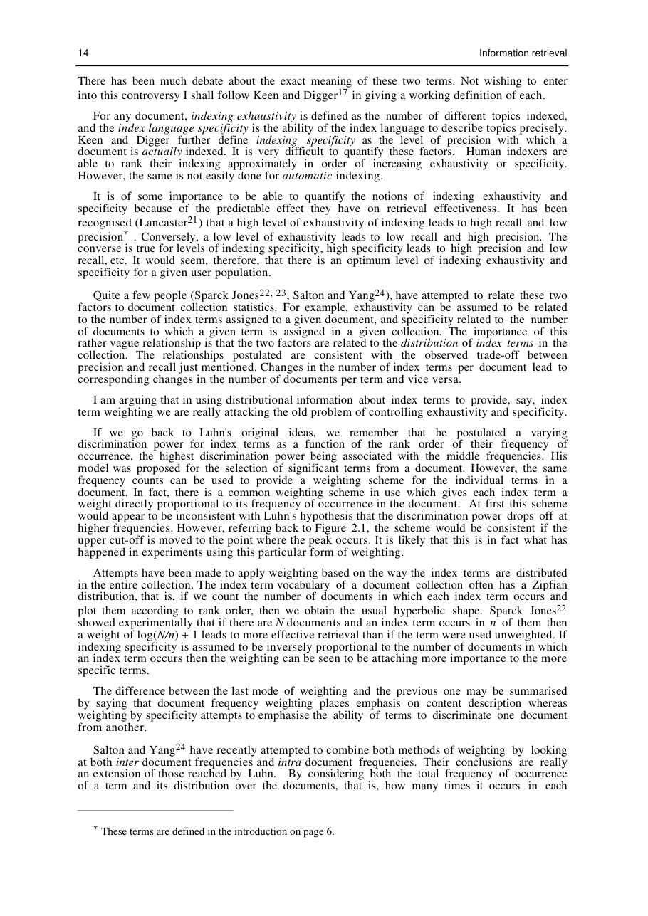 Information Retrieval — page 20
