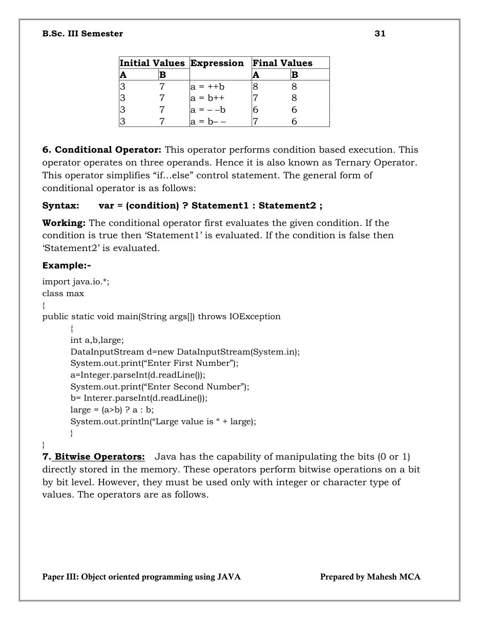 Java Object-Oriented Programming — page 31