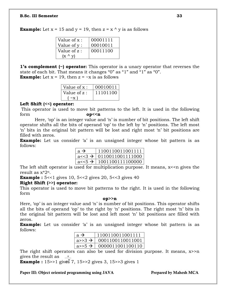 Java Object-Oriented Programming — page 33