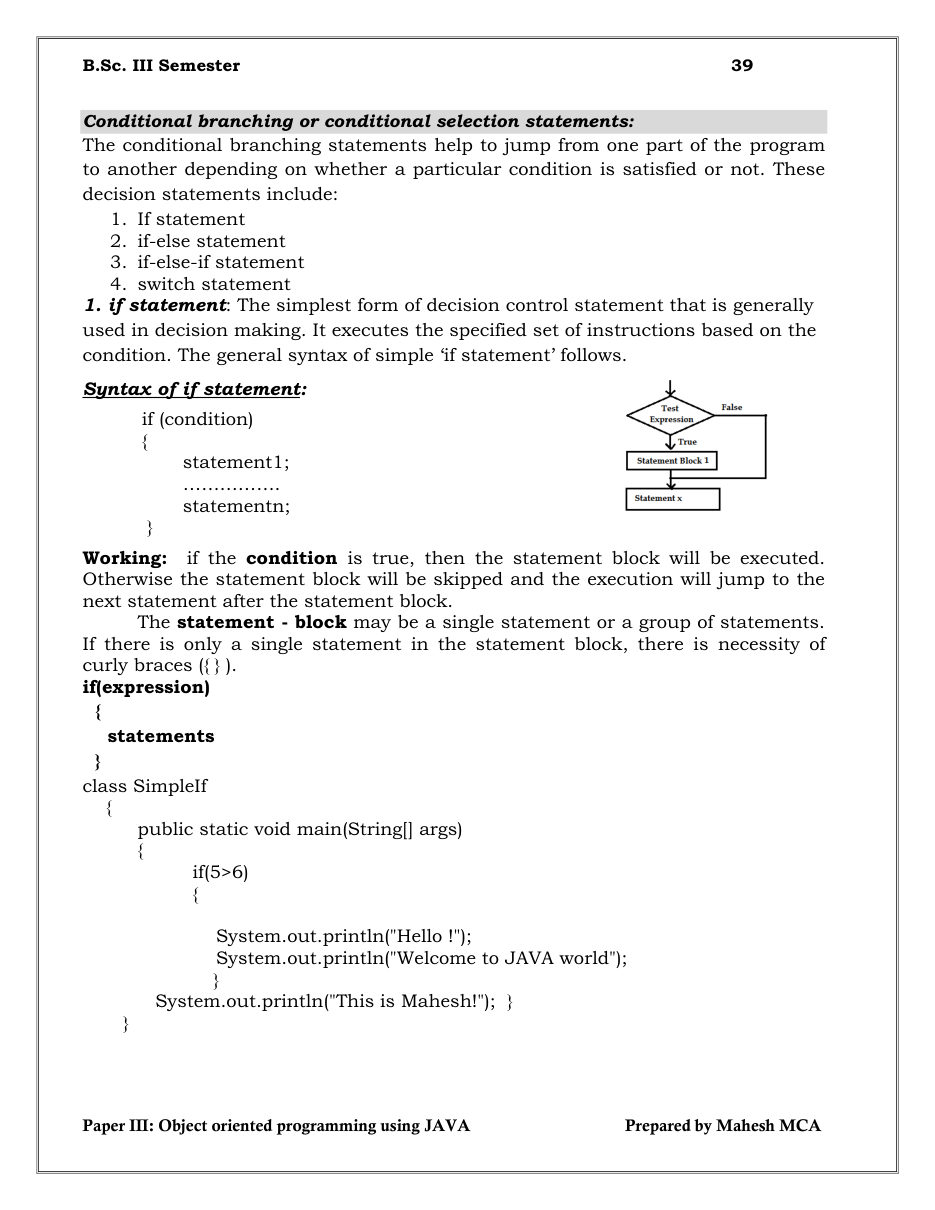 Java Object-Oriented Programming — page 39