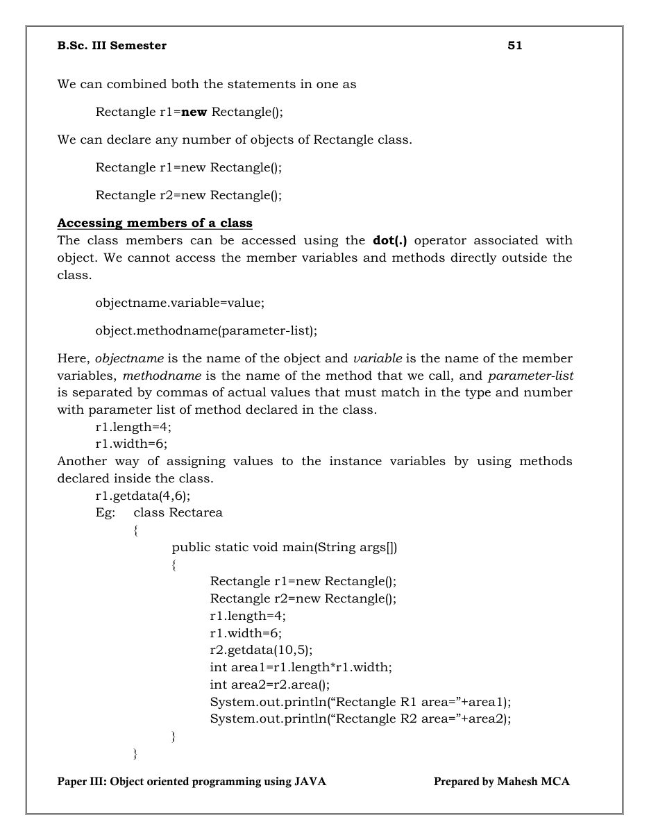 Java Object-Oriented Programming — page 51