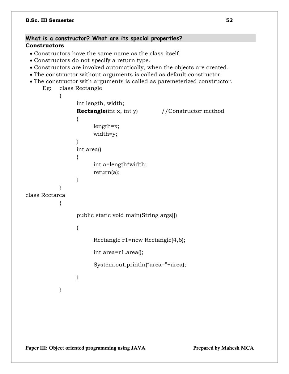 Java Object-Oriented Programming — page 52