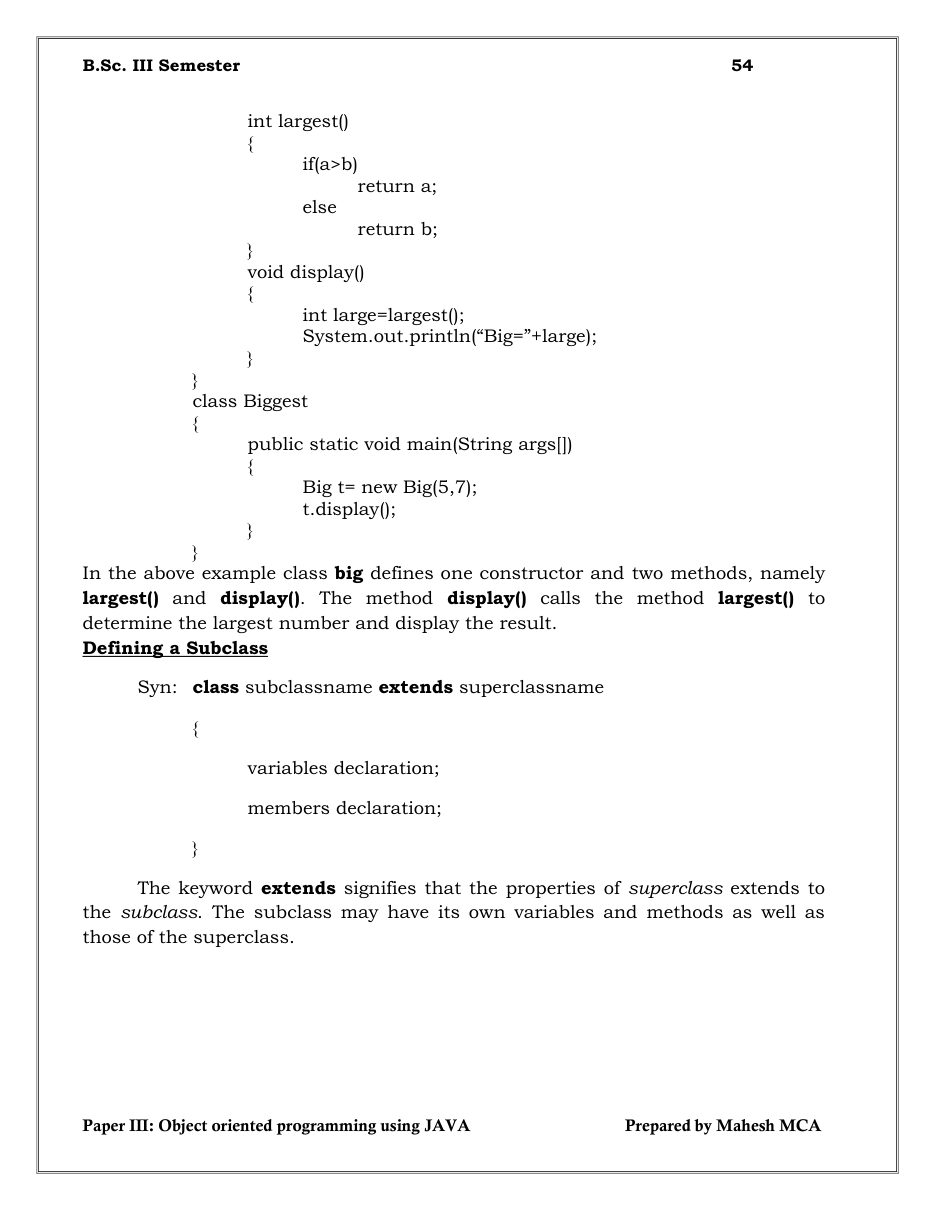 Java Object-Oriented Programming — page 54