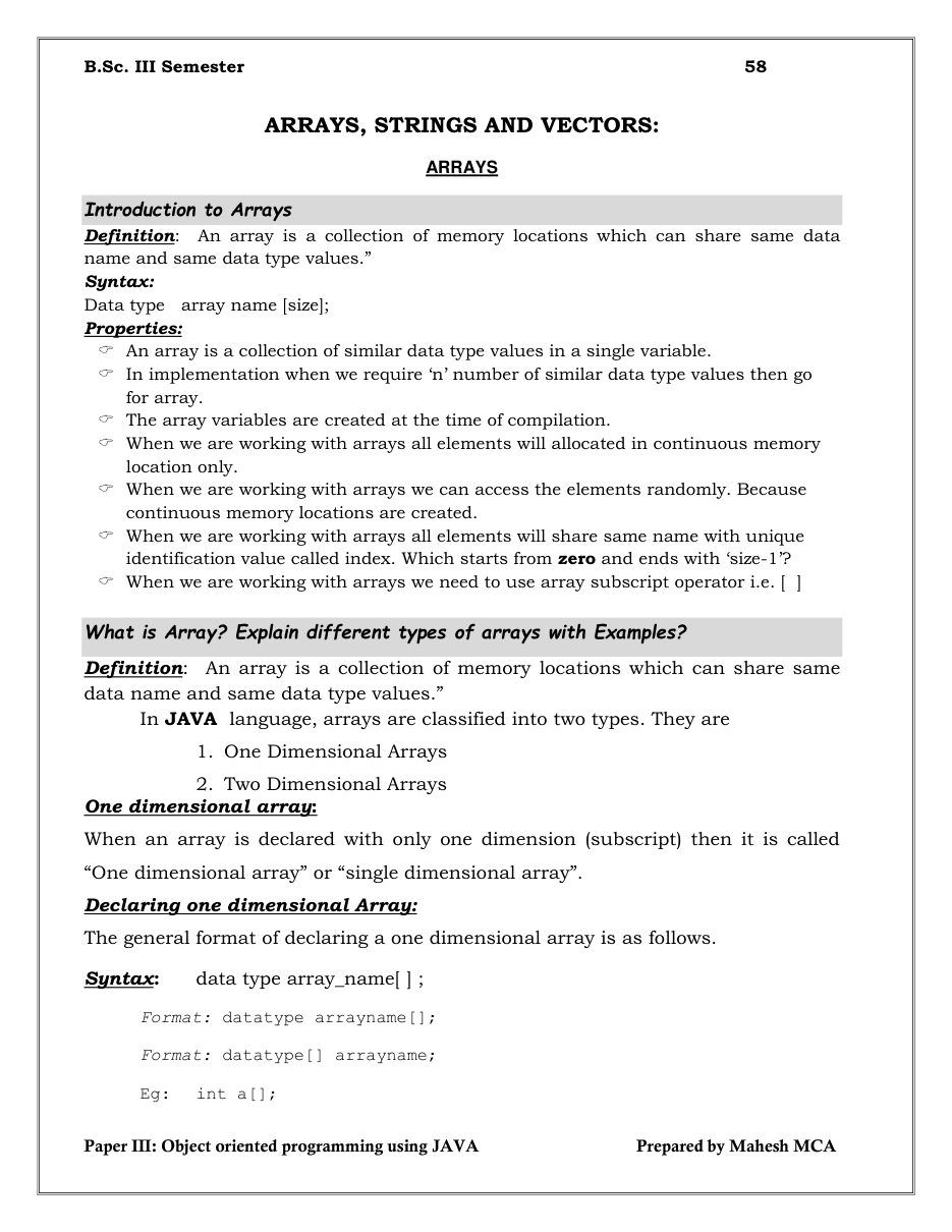 Java Object-Oriented Programming — page 58