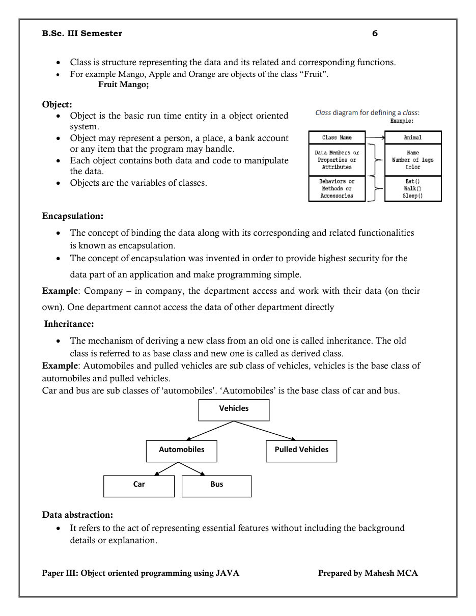 Java Object-Oriented Programming — page 6