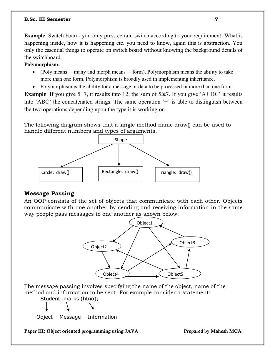 Java Object-Oriented Programming — page 7