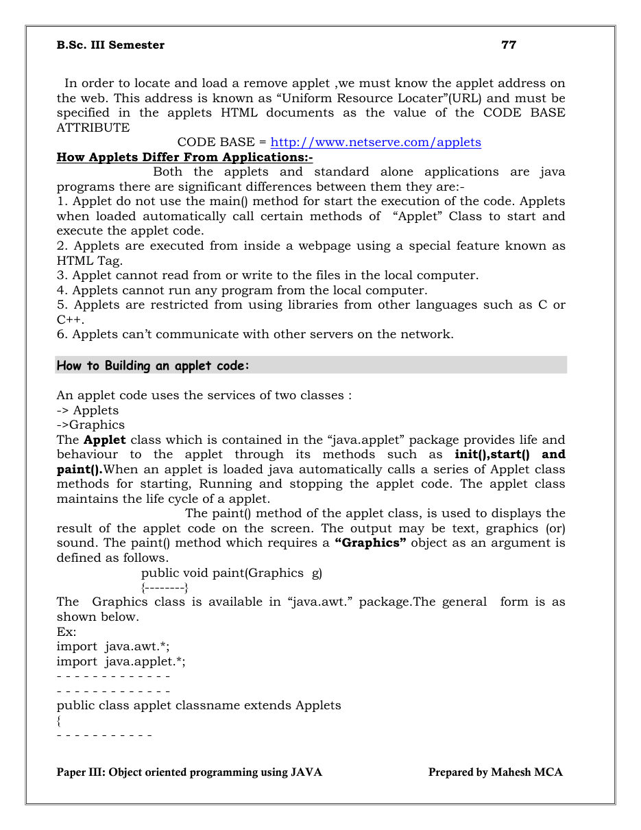 Java Object-Oriented Programming — page 77