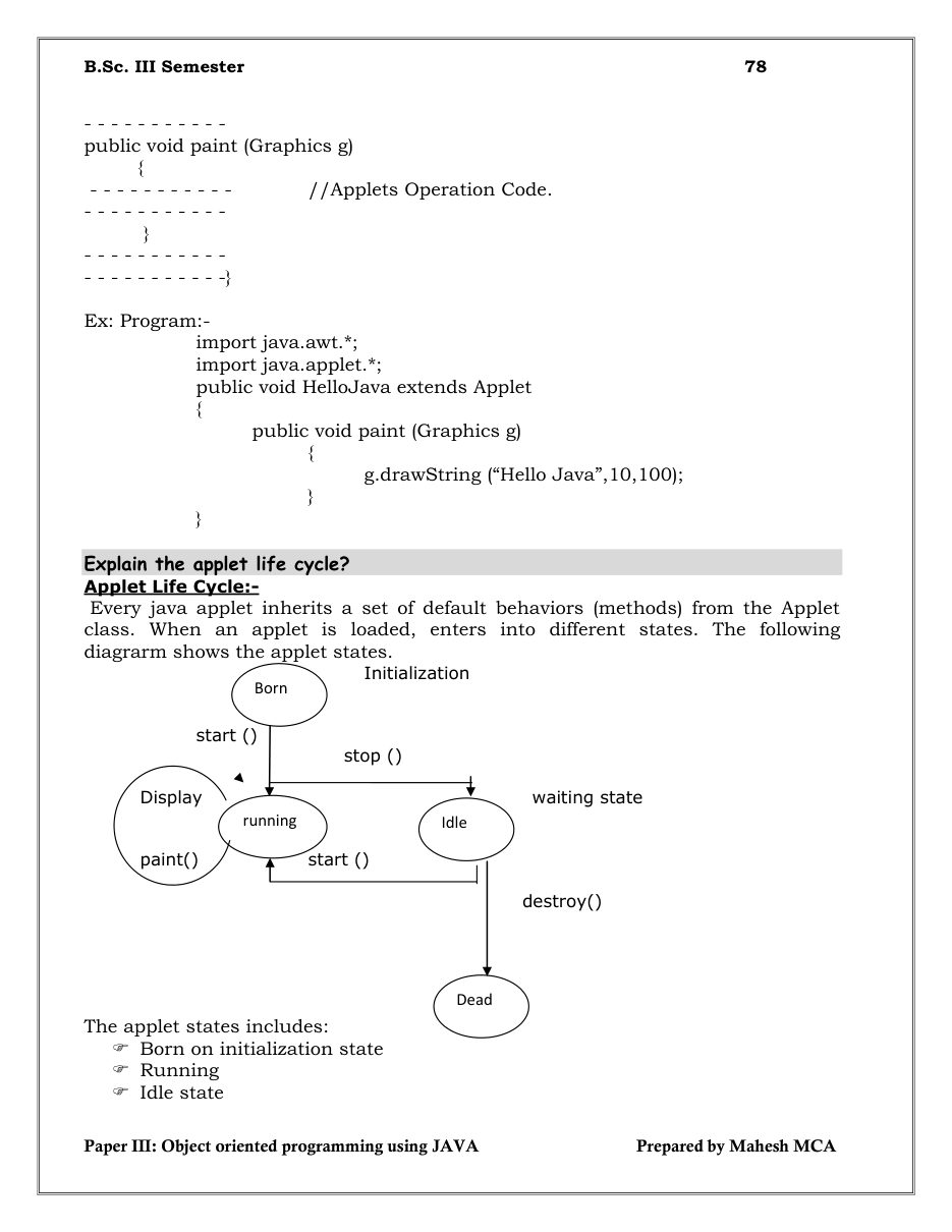 Java Object-Oriented Programming — page 78