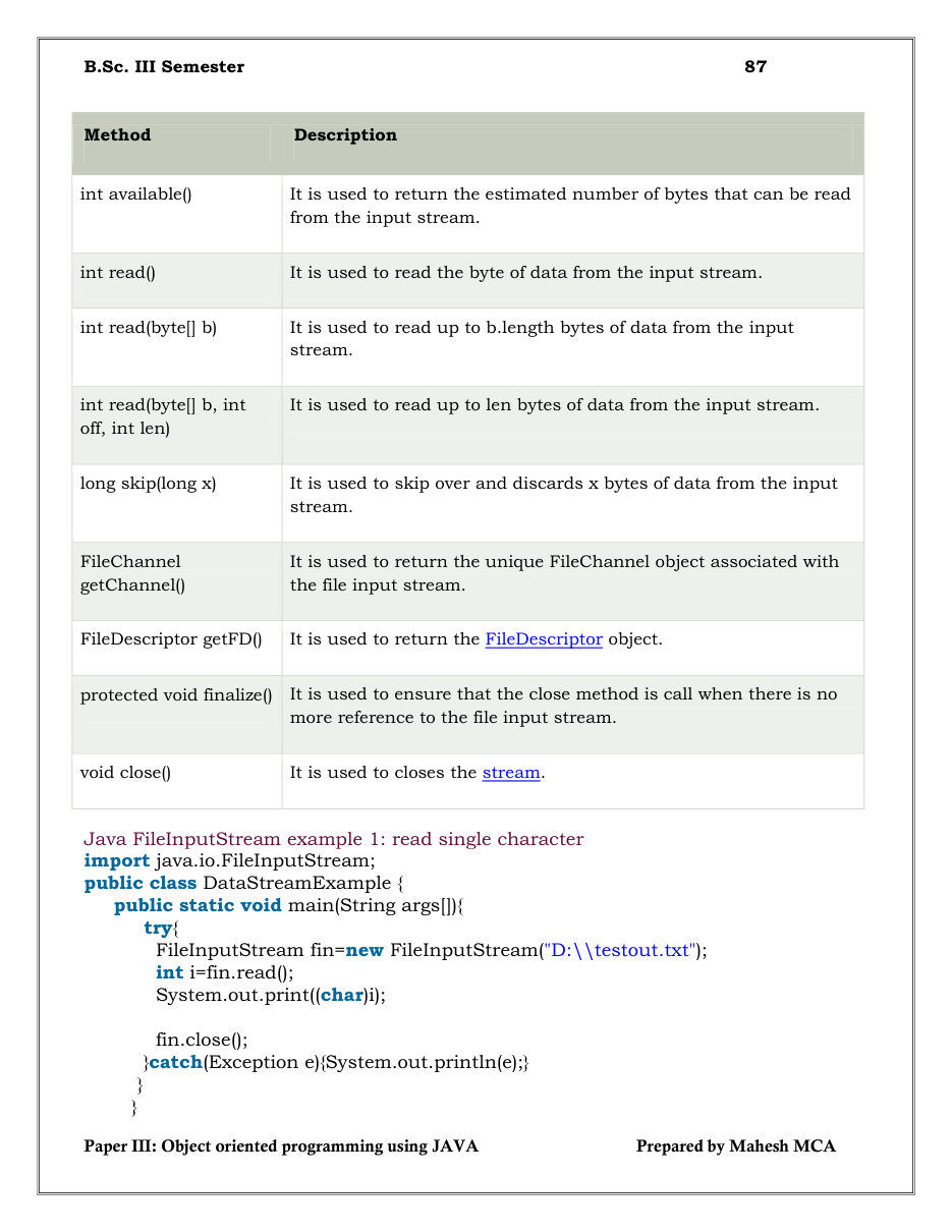 Java Object-Oriented Programming — page 87