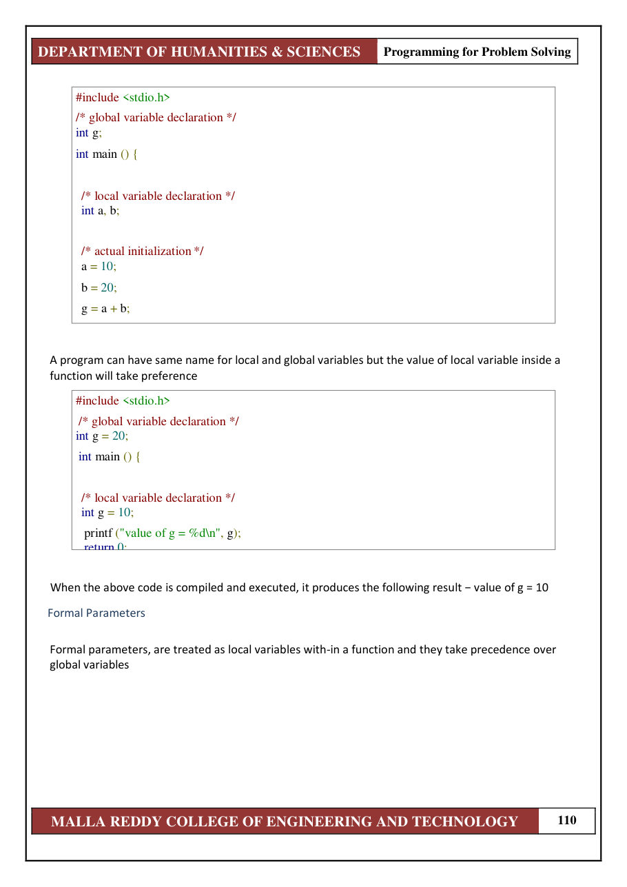 PROGRAMMING FOR PROBLEM SOLVING 1 — page 116