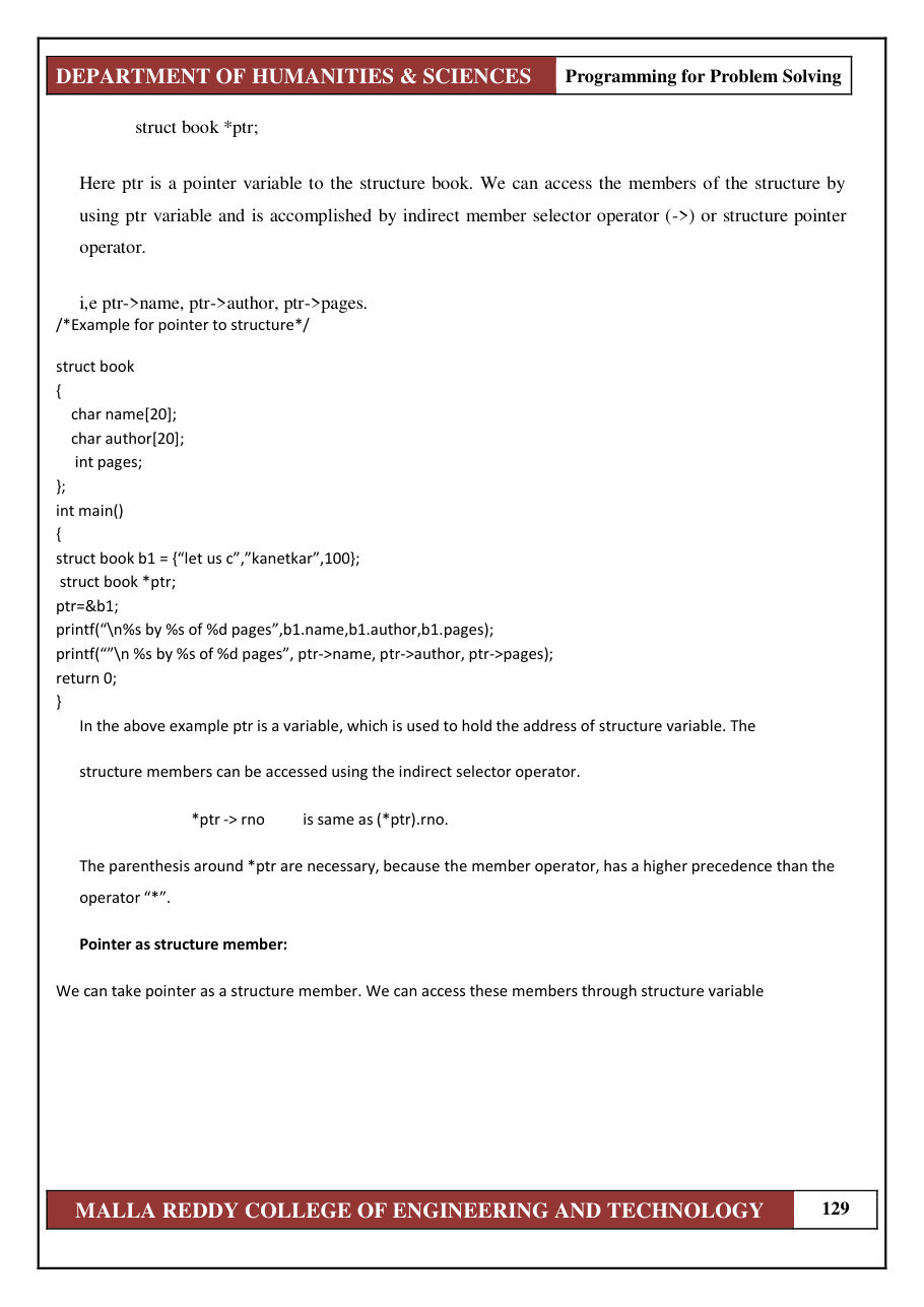 PROGRAMMING FOR PROBLEM SOLVING 1 — page 135