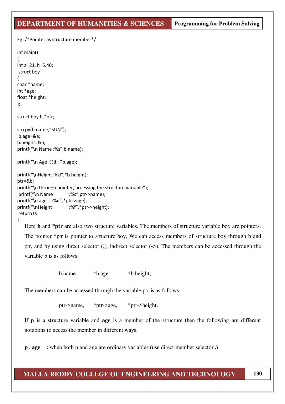 PROGRAMMING FOR PROBLEM SOLVING 1 — page 136