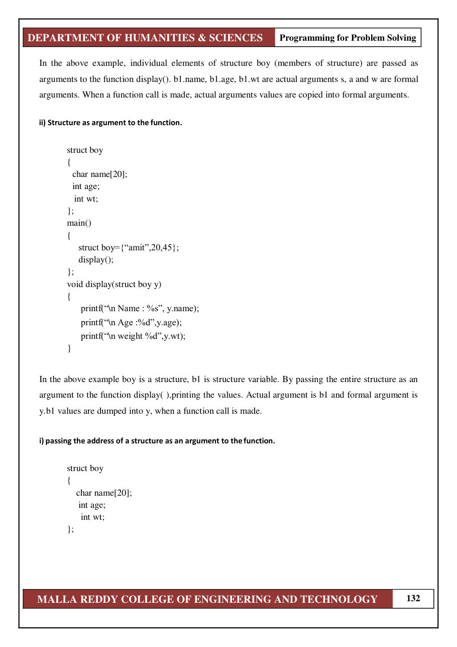 PROGRAMMING FOR PROBLEM SOLVING 1 — page 138