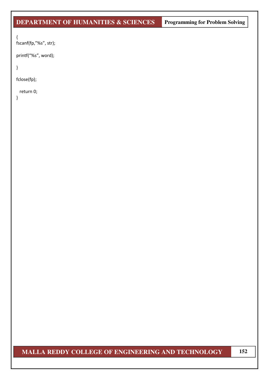 PROGRAMMING FOR PROBLEM SOLVING 1 — page 158