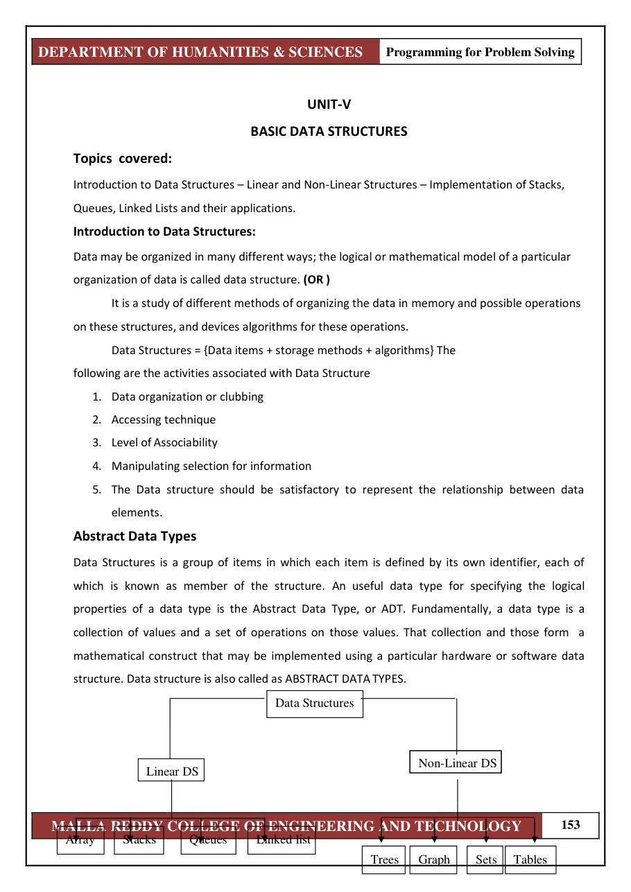 PROGRAMMING FOR PROBLEM SOLVING 1 — page 159