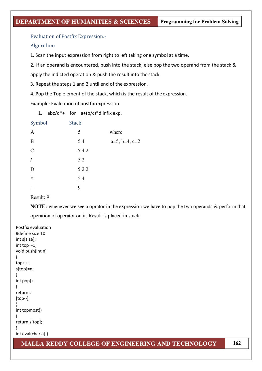 PROGRAMMING FOR PROBLEM SOLVING 1 — page 168