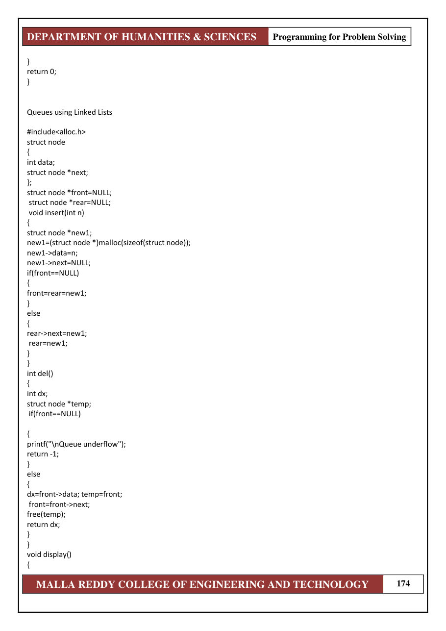 PROGRAMMING FOR PROBLEM SOLVING 1 — page 180