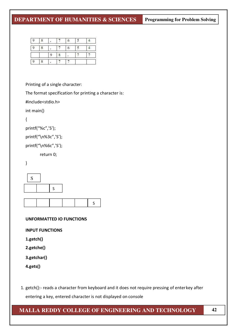 PROGRAMMING FOR PROBLEM SOLVING 1 — page 48