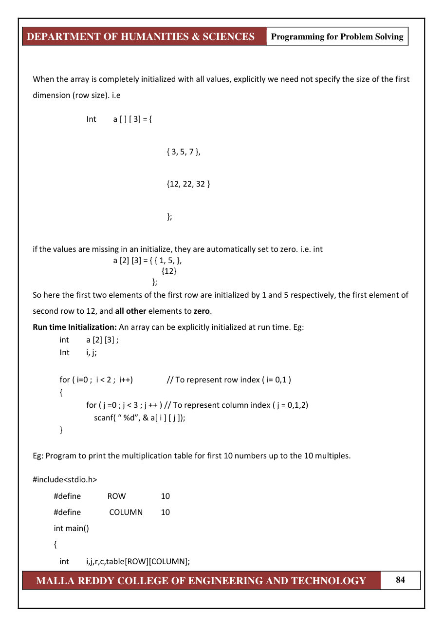 PROGRAMMING FOR PROBLEM SOLVING 1 — page 90