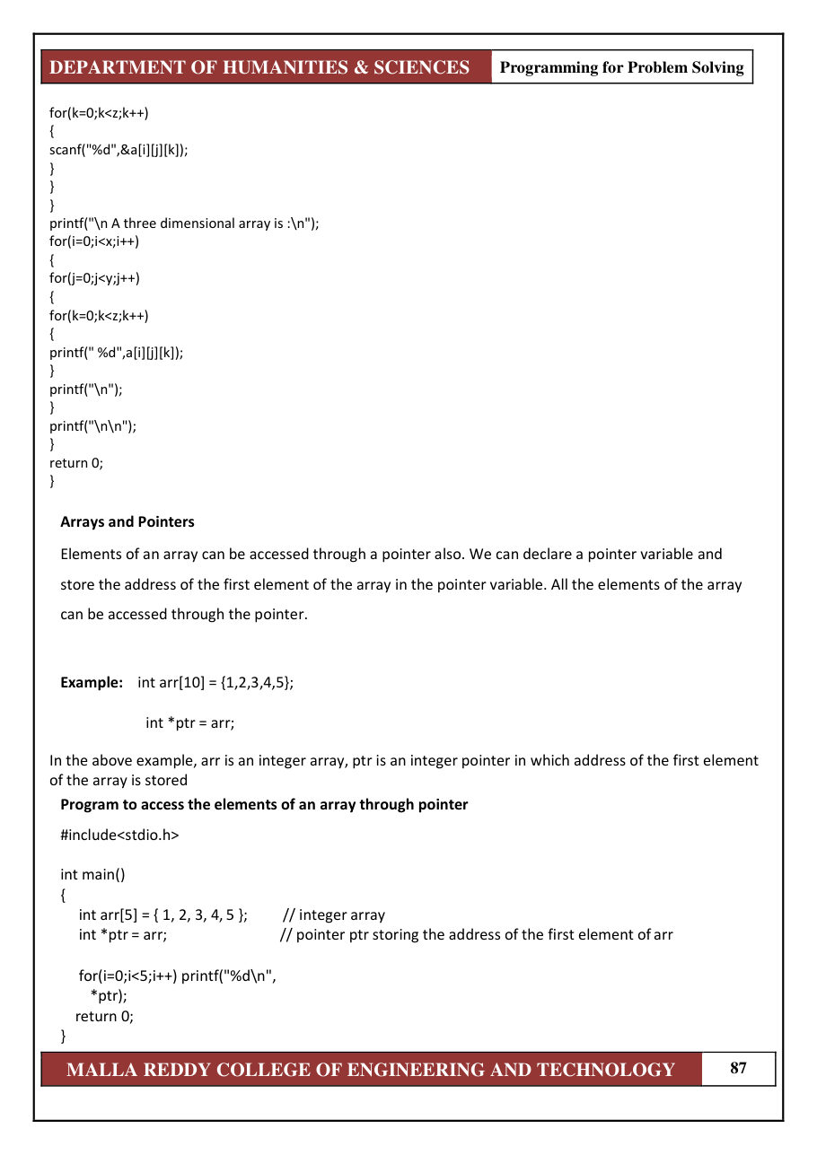 PROGRAMMING FOR PROBLEM SOLVING 1 — page 93
