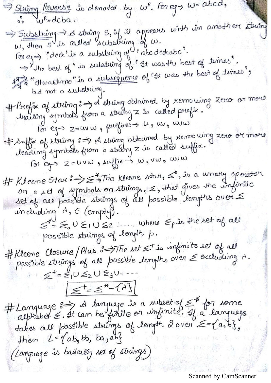 Theory of Computation Notes PDF — page 2