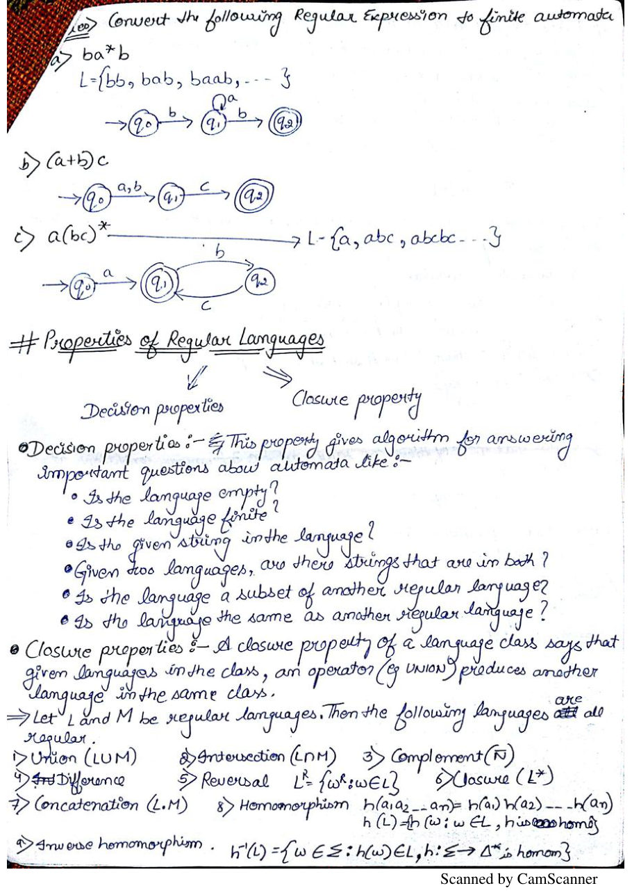 Theory of Computation Notes PDF — page 21