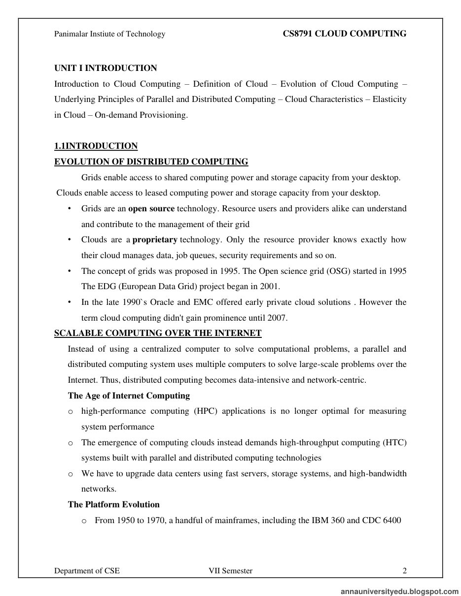 Cloud Computing All Unit Notes — page 2