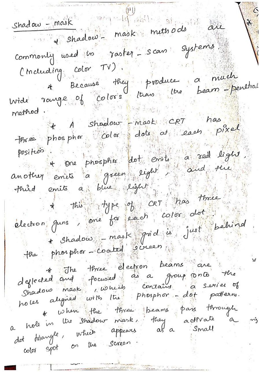 Computer Graphics — page 25