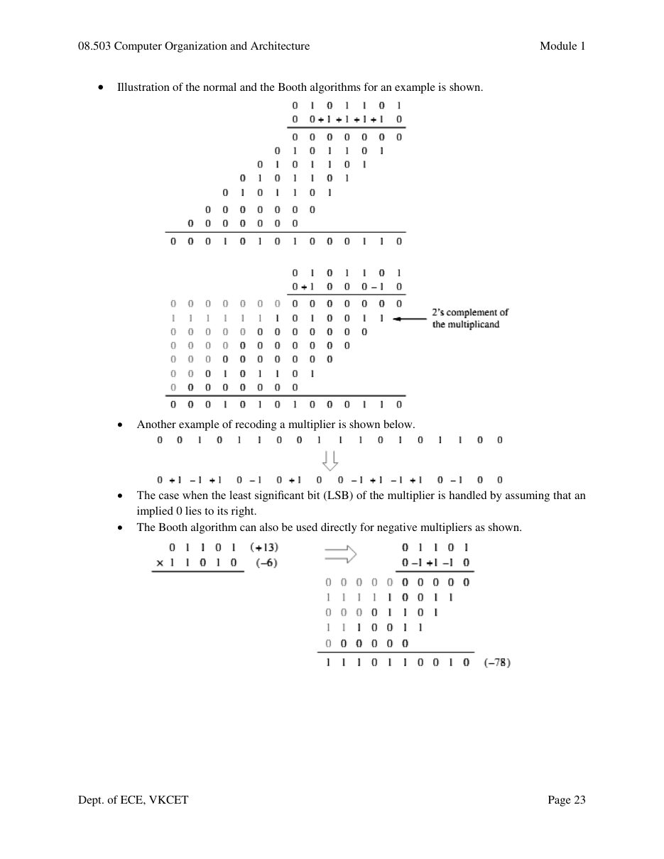 Computer Organization and Architecture — page 23