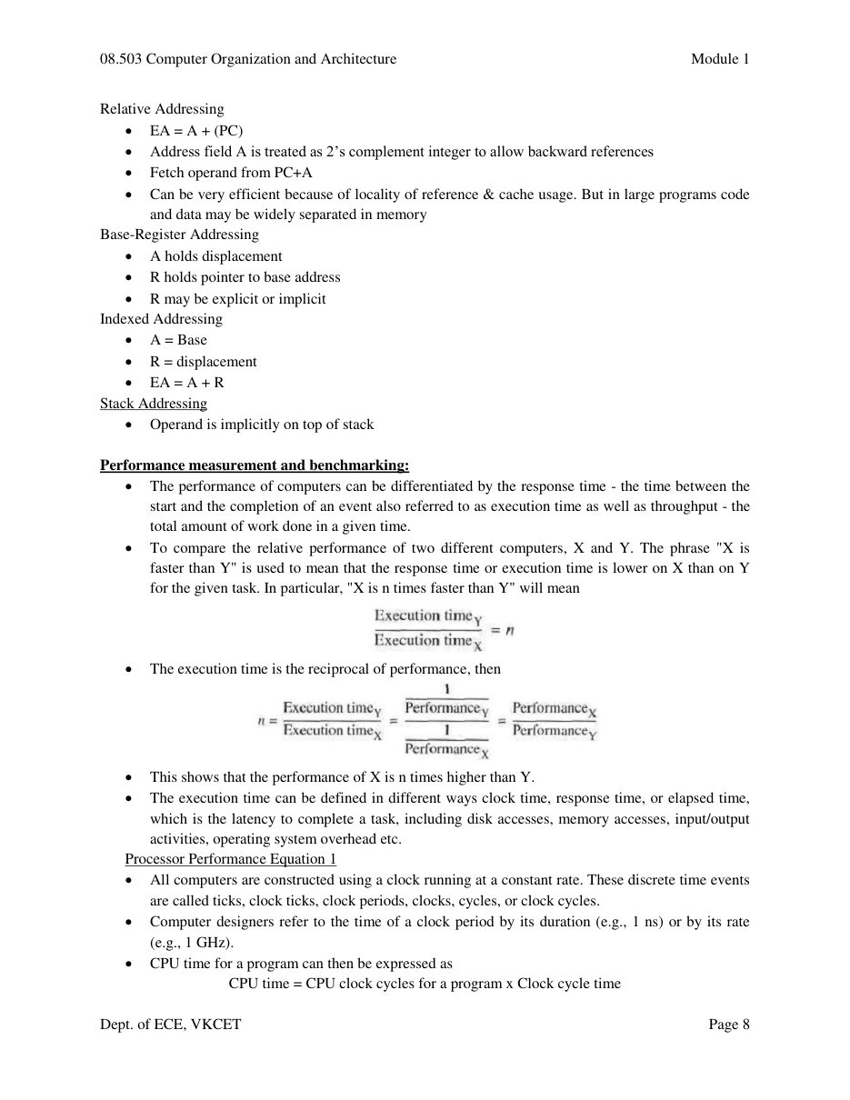 Computer Organization and Architecture — page 8