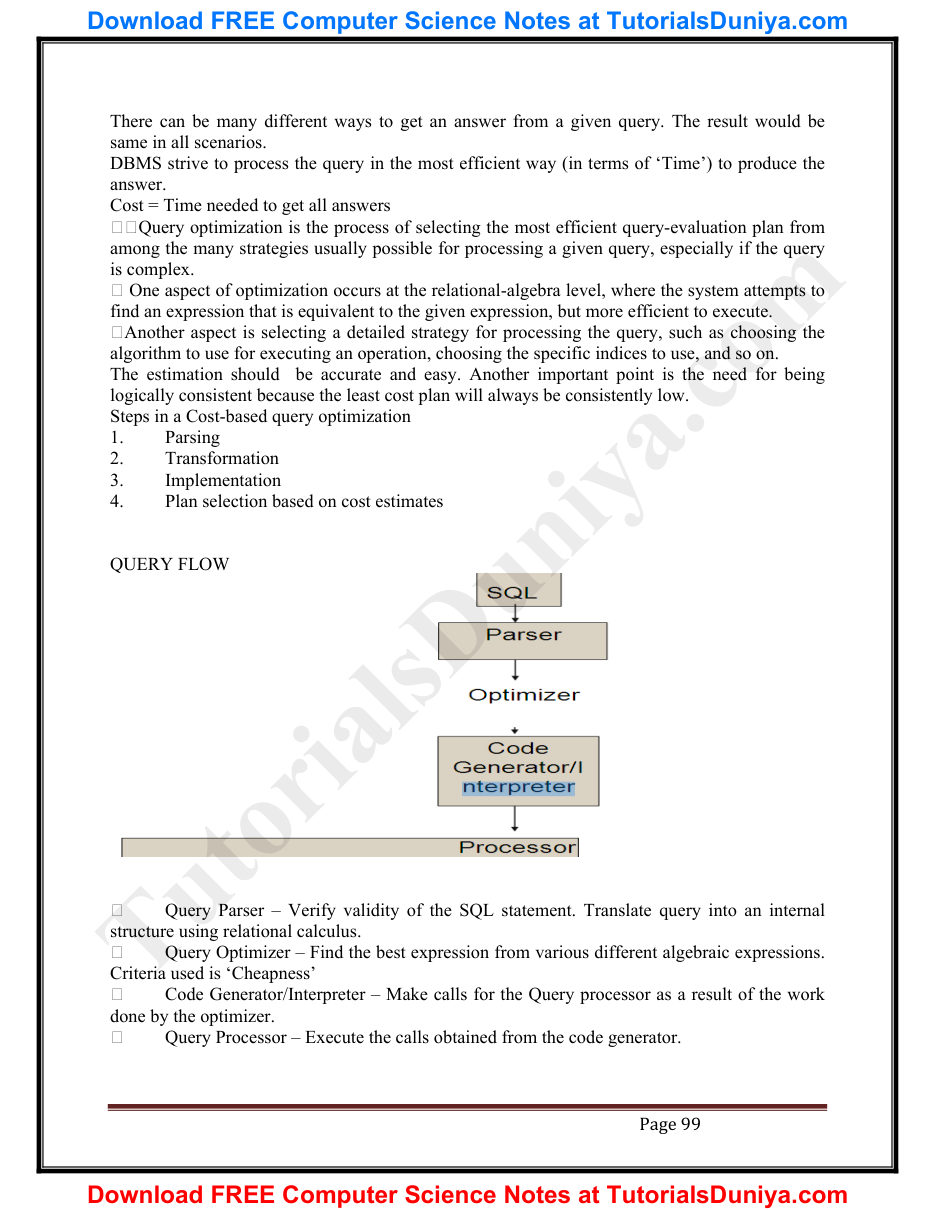 Database Management System Notes PDF — page 106