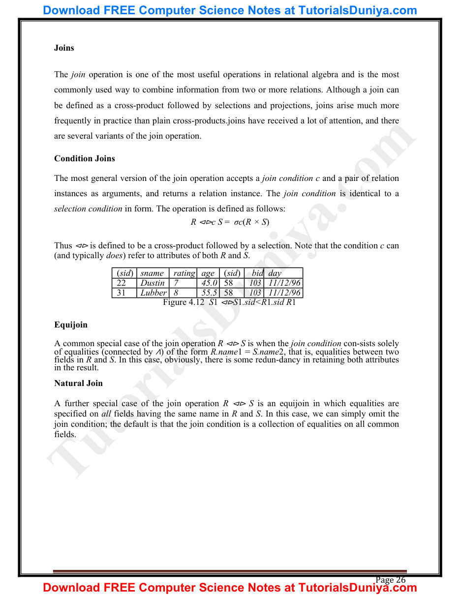 Database Management System Notes PDF — page 28