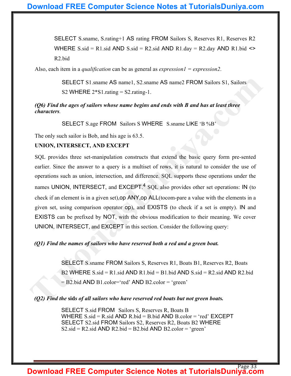 Database Management System Notes PDF — page 36
